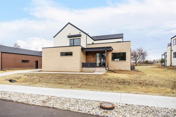 Exterior, Facade, Brick Facade, Farmhouse
