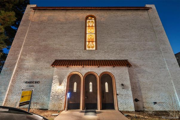 Exterior, Facade, Brick Facade, Spanish Mediterranean