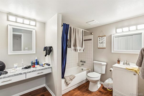 Bathroom, Interior, Wood Texture Flooring