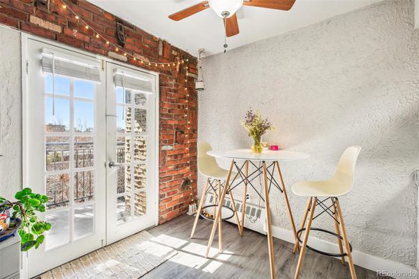 Interior, Stone Walls, Wood Texture Flooring