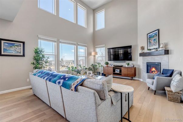Fireplace, Interior, Living room, Wood Texture Flooring