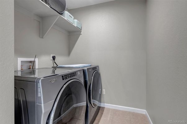 Interior, Washer