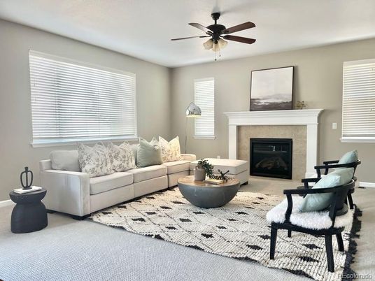 Fireplace, Interior, Living room