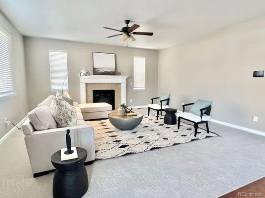 Fireplace, Interior, Living room
