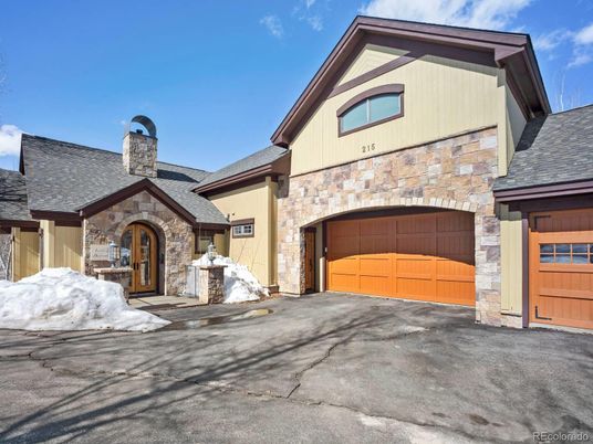 Attached, Exterior, Facade, Tudor Revival