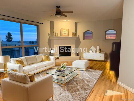 Fireplace, Interior, Living room, Water, Wood Texture Flooring