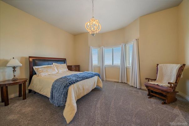 Bedroom, Interior, Pendant Lights