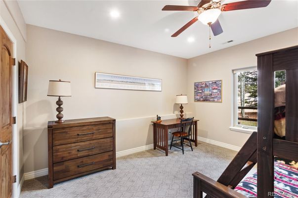 Home Office, Interior, Recessed Lighting