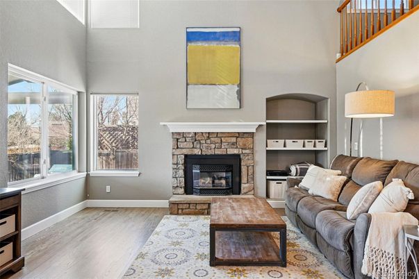 Fireplace, Interior, Living room, Wood Texture Flooring
