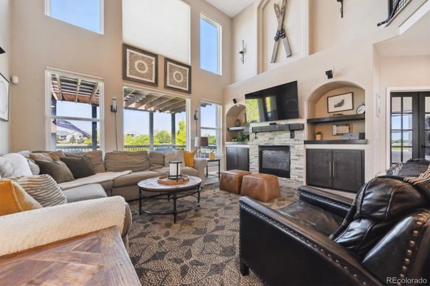 Fireplace, Interior, Living room