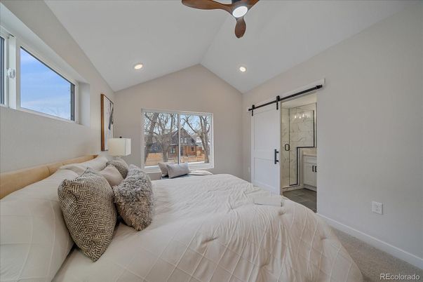 Bathroom, Bedroom, Glass Shower, Interior, Recessed Lighting