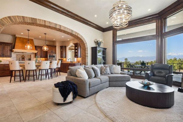 Interior, Kitchen, Living room, Pendant Lights, Recessed Lighting
