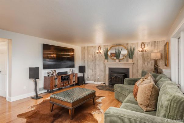 Fireplace, Interior, Living room, Wood Texture Flooring
