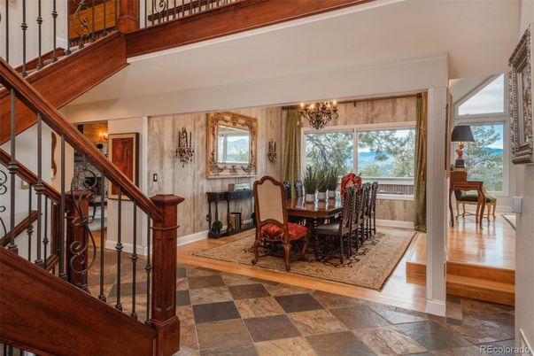 Chandelier, Dining room, Interior