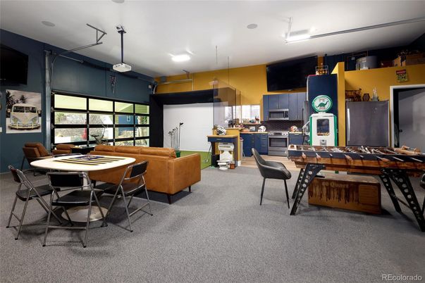 Dining room, Interior, Kitchen, Living room, Pendant Lights, Recessed Lighting