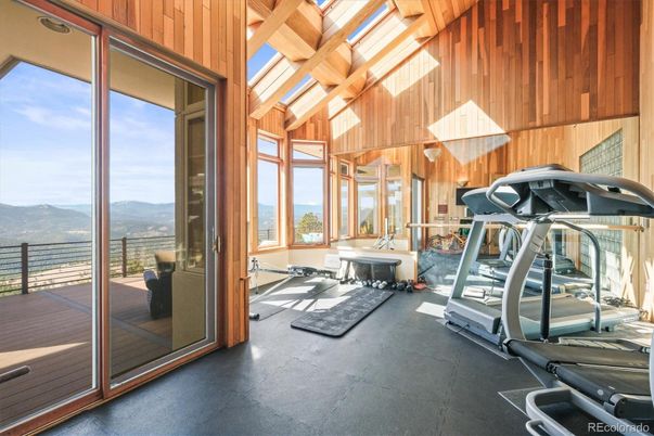 Fitness Equipment, Gym, Interior, Wooden Walls