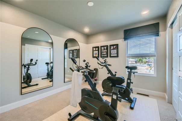 Fitness Equipment, Interior, Recessed Lighting