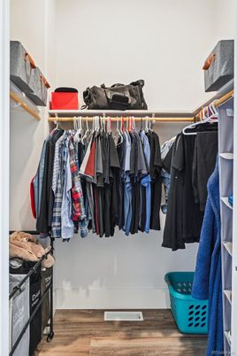 Interior, Walk-in Closets, Wood Texture Flooring