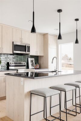 Interior, Kitchen, Pendant Lights, Stainless Steel Appliances