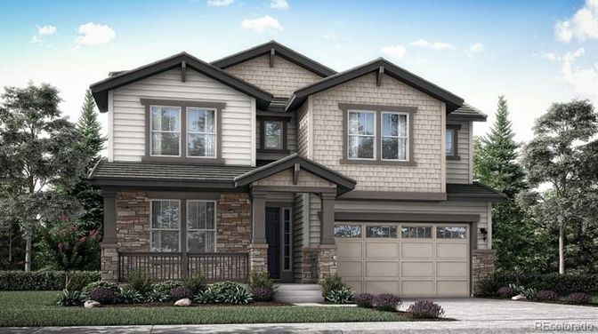 Attached, Exterior, Facade, American Craftsman