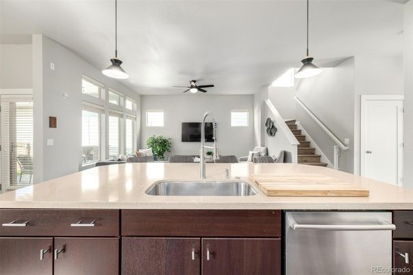 Interior, Kitchen, Pendant Lights