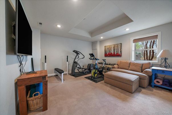 Fitness Equipment, Interior, Recessed Lighting