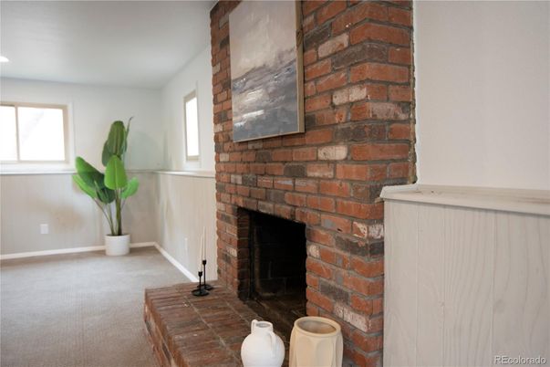 Fireplace, Interior, Stone Walls