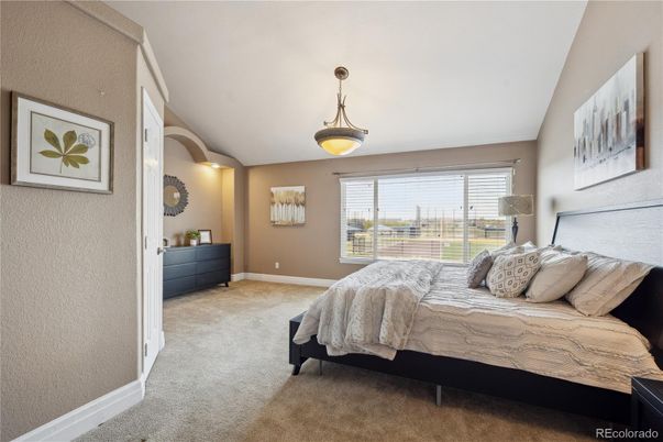 Bedroom, Interior, Pendant Lights