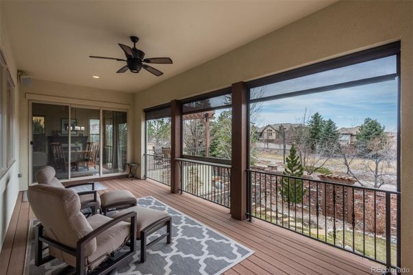 Interior, Recessed Lighting, Sun Room, Wood Texture Flooring