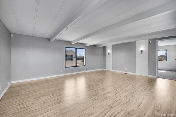 Empty room, Interior, Wood Texture Flooring