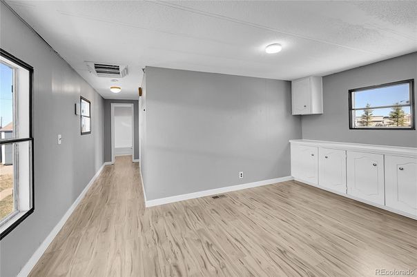 Empty room, Interior, Wood Texture Flooring