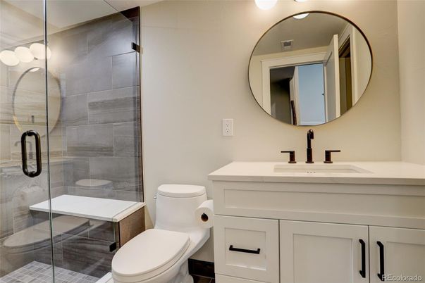 Bathroom, Glass Shower, Interior