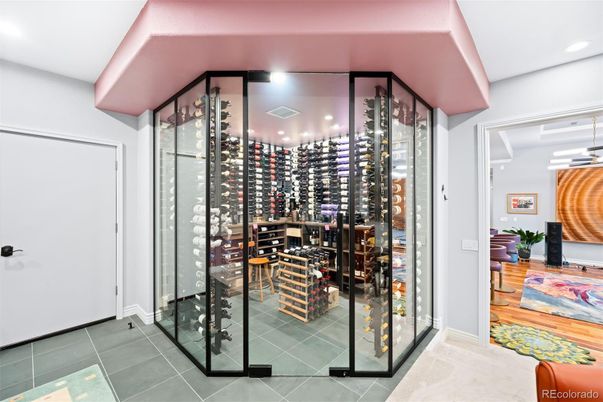 Interior, Recessed Lighting, Wine Storage
