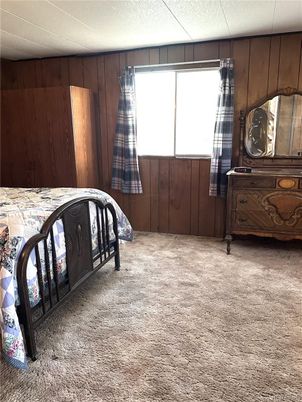 Bedroom, Interior, Wooden Walls