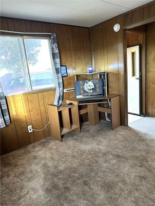 Home Office, Interior, Wooden Walls