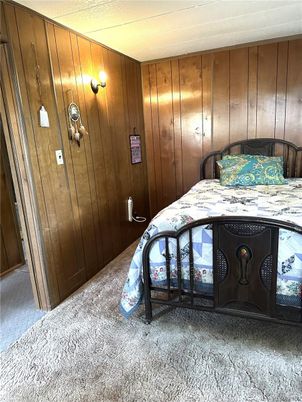 Bedroom, Interior, Wooden Walls