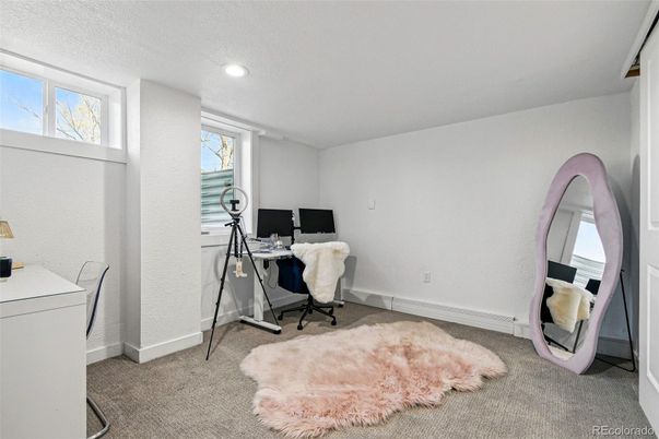 Home Office, Interior, Recessed Lighting