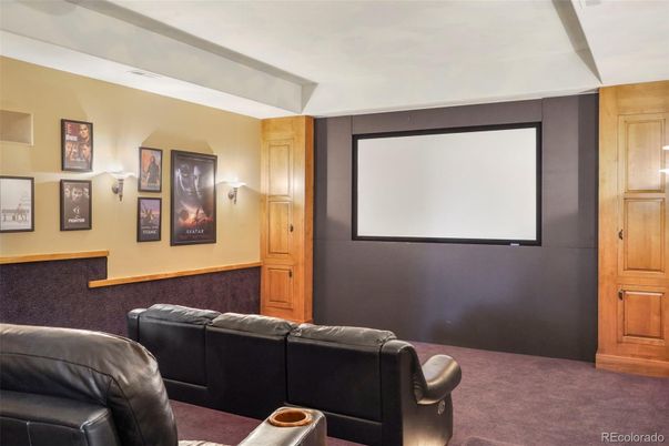 Home Theatre Room, Interior, Projection Screen, Theatre Room