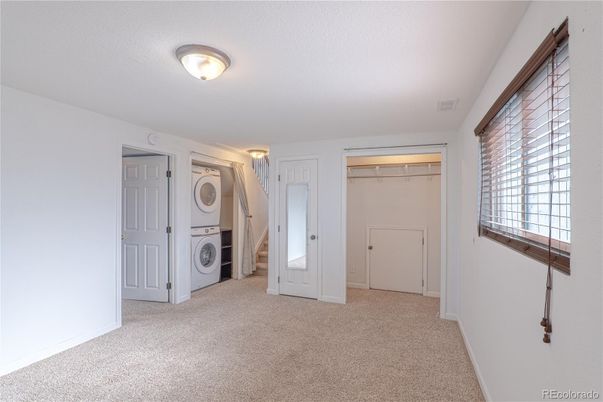 Empty room, Interior, Utility Closets, Washer