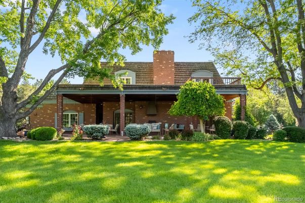 Backyard, Exterior, Facade, Brick Facade, French Provincial