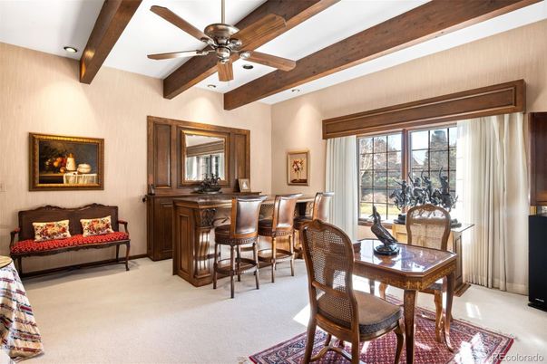 Interior, Recessed Lighting, Wooden Beams