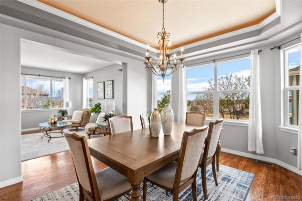 Chandelier, Dining room, Interior, Living room, Wood Texture Flooring