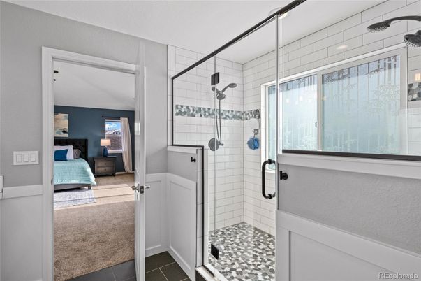 Bathroom, Bedroom, Glass Shower, Interior