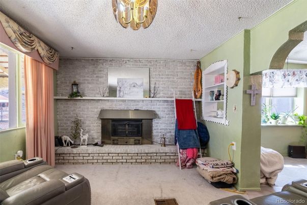 Fireplace, Interior, Stone Walls