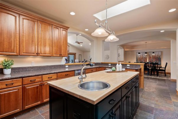 Dining room, Interior, Kitchen, Pendant Lights, Recessed Lighting