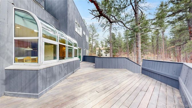 Exterior, Wood Texture Flooring