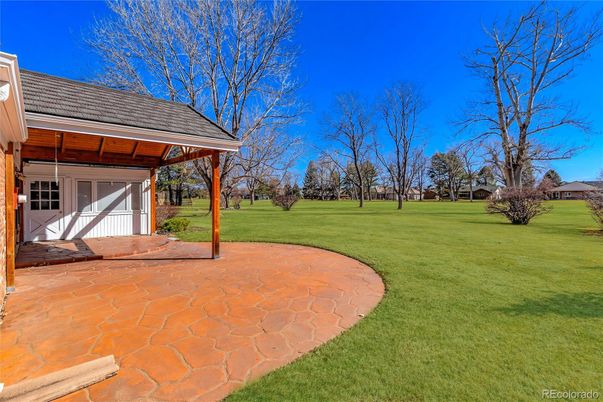 Backyard, Detached Garage, Exterior