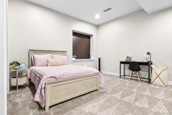 Bedroom, Home Office, Interior, Recessed Lighting