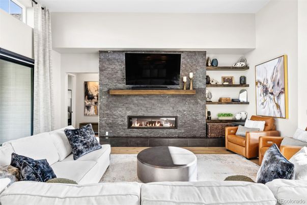 Fireplace, Interior, Living room, Wood Texture Flooring