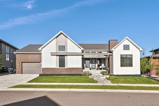 Attached, Exterior, Facade, Brick Facade, Farmhouse